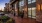 a brick building with a brick walkway